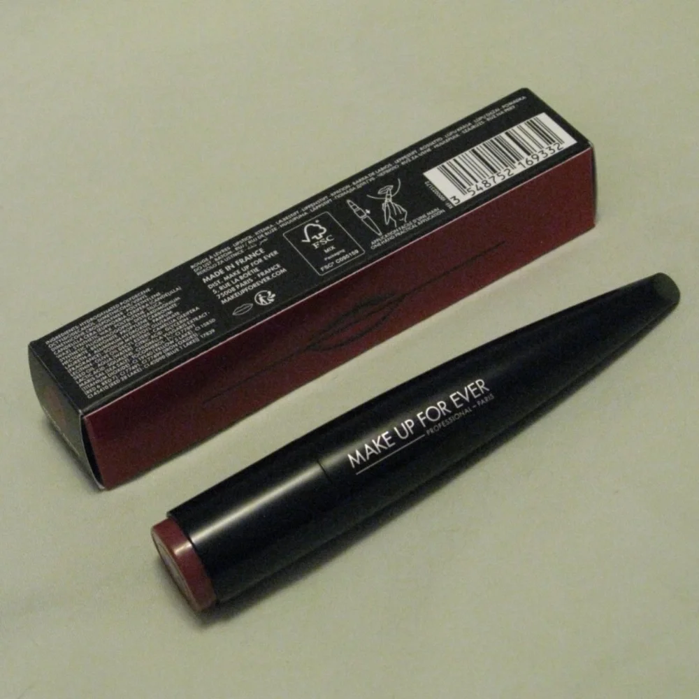 Make Up For Ever Lipstick Rouge Artist Intense Color 'Upbeat Mauve' 172 Full Sz